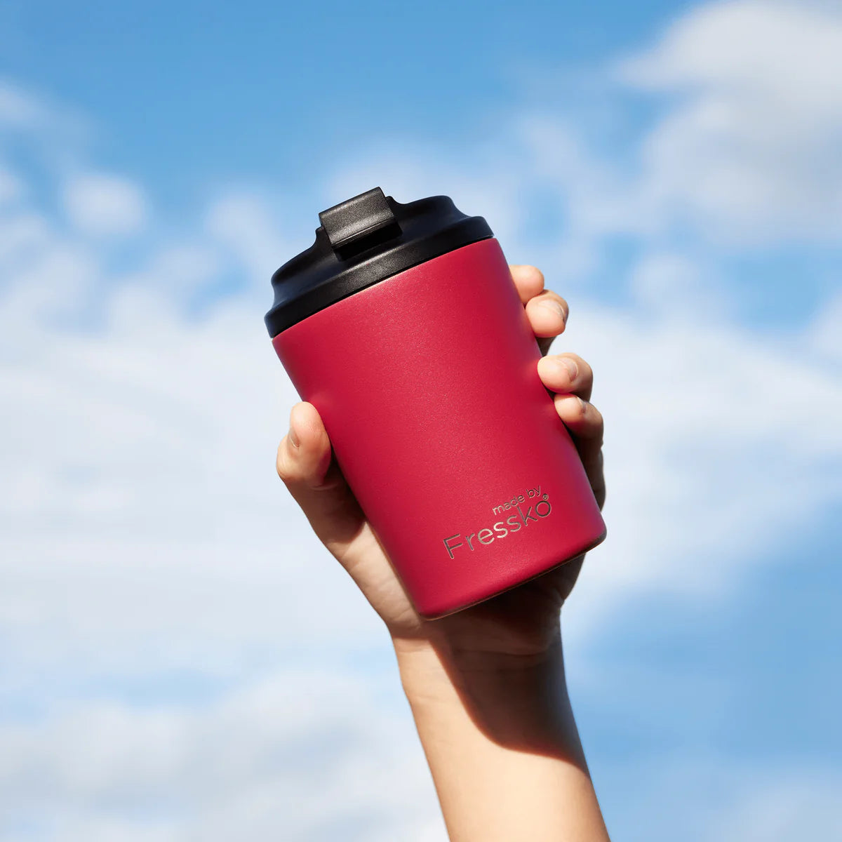 Fressko Bino Reusable Cup 8oz Rouge