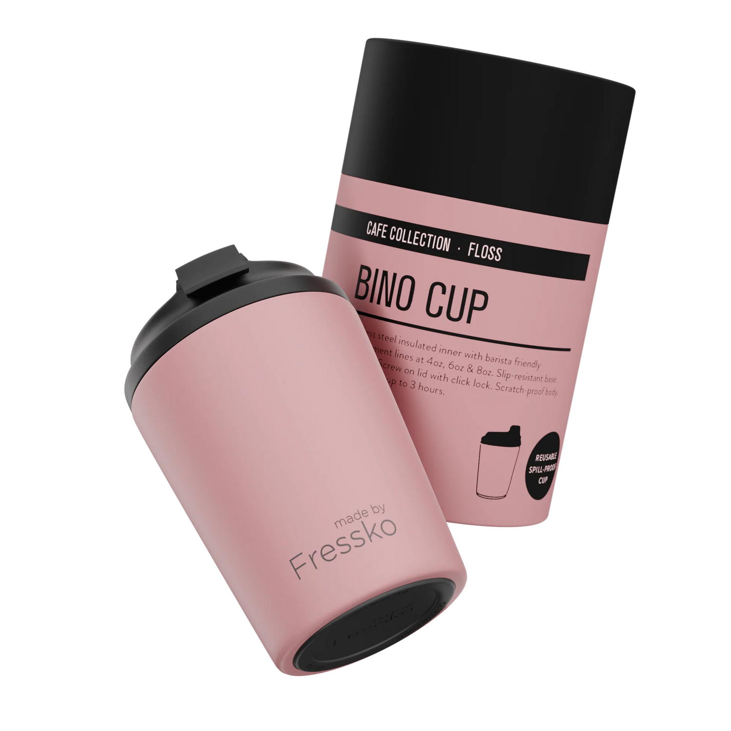 Fressko Bino Reusable Cup 8oz Floss
