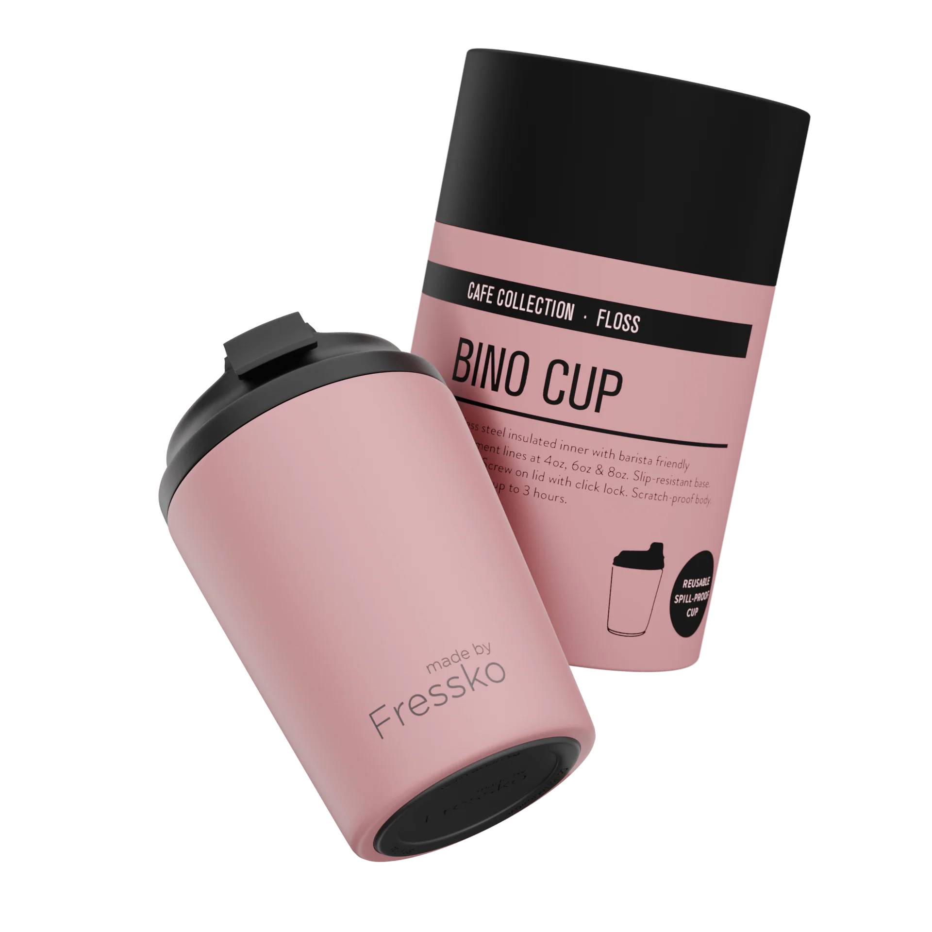 Fressko Bino Reusable Cup 8oz Floss
