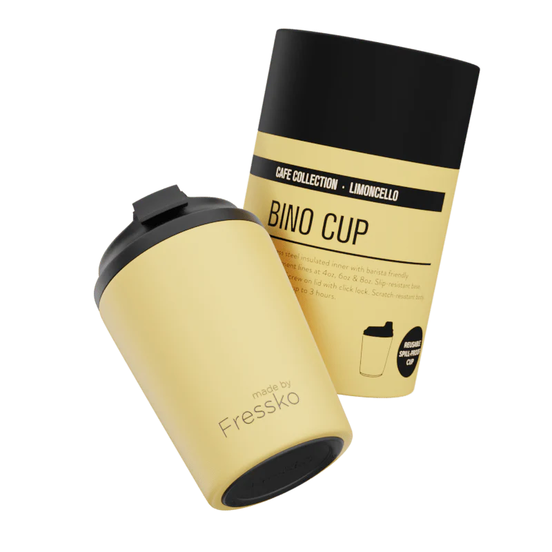 Fressko Bino Reusable Cup 8oz Limoncello