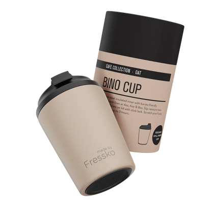 Fressko Bino Reusable Cup 8oz Oat