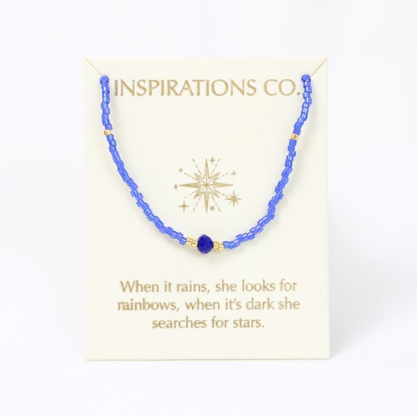 Inspiration Necklace Blue And Gold