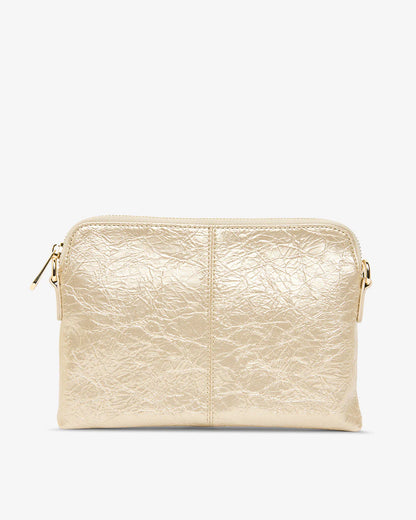 Elms &amp; King Bowery Wallet Light Gold Crinkle