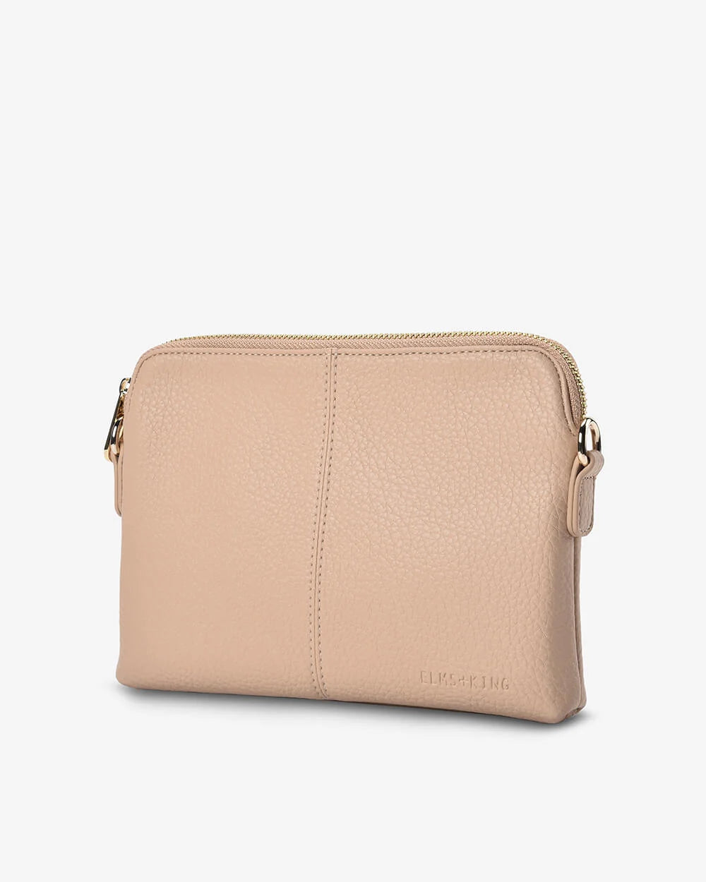 Elms+King Bowery Crossbody - Natural Pebble