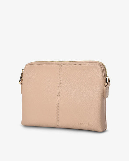 Elms+King Bowery Crossbody - Natural Pebble