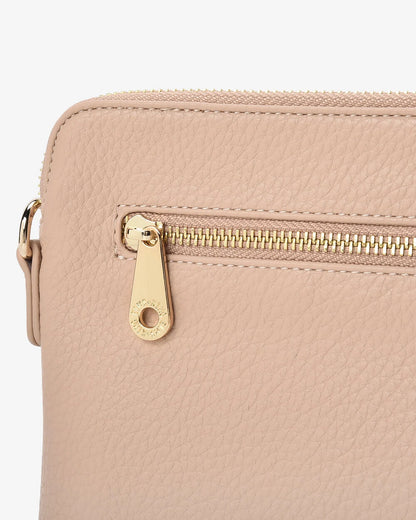 Elms+King Bowery Crossbody - Natural Pebble