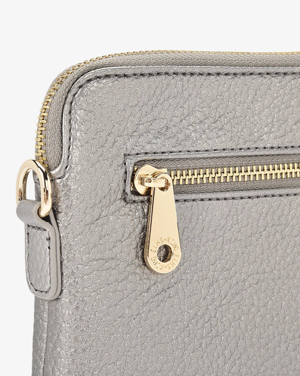 Elms+King Bowery Crossbody - Pewter