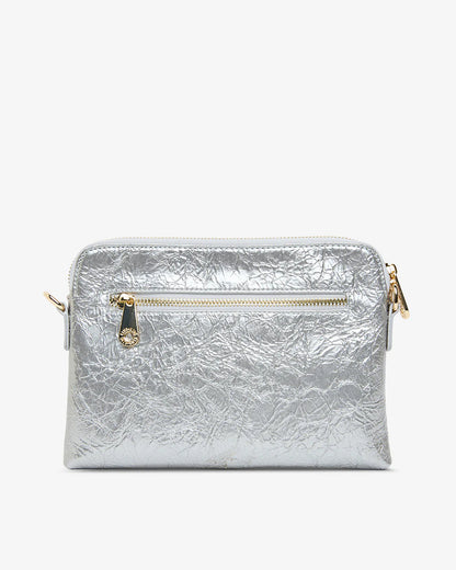 Elms &amp; King Bowery Wallet Silver Crinkle