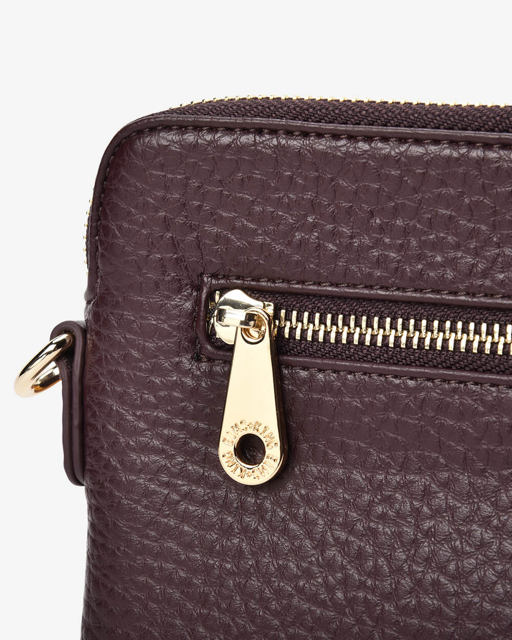 Elms+King Bowery Crossbody - Wine