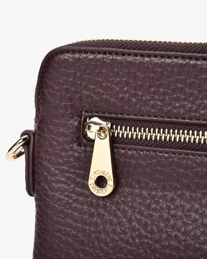 Elms+King Bowery Crossbody - Wine