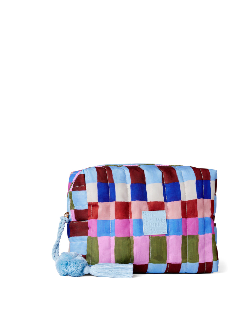 The Somewhere Co Hopscotch Cosmetic Case