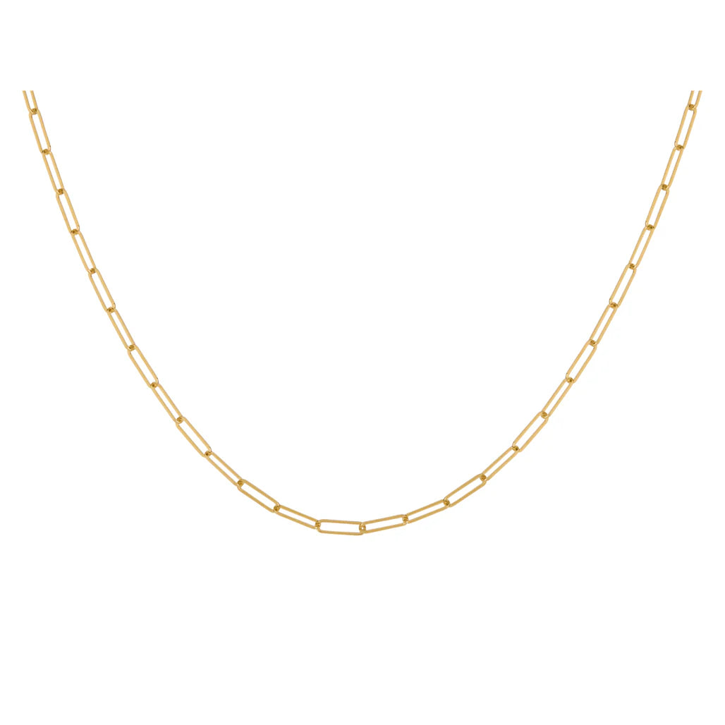 Murkani Anchor Choker Yellow Gold Plate