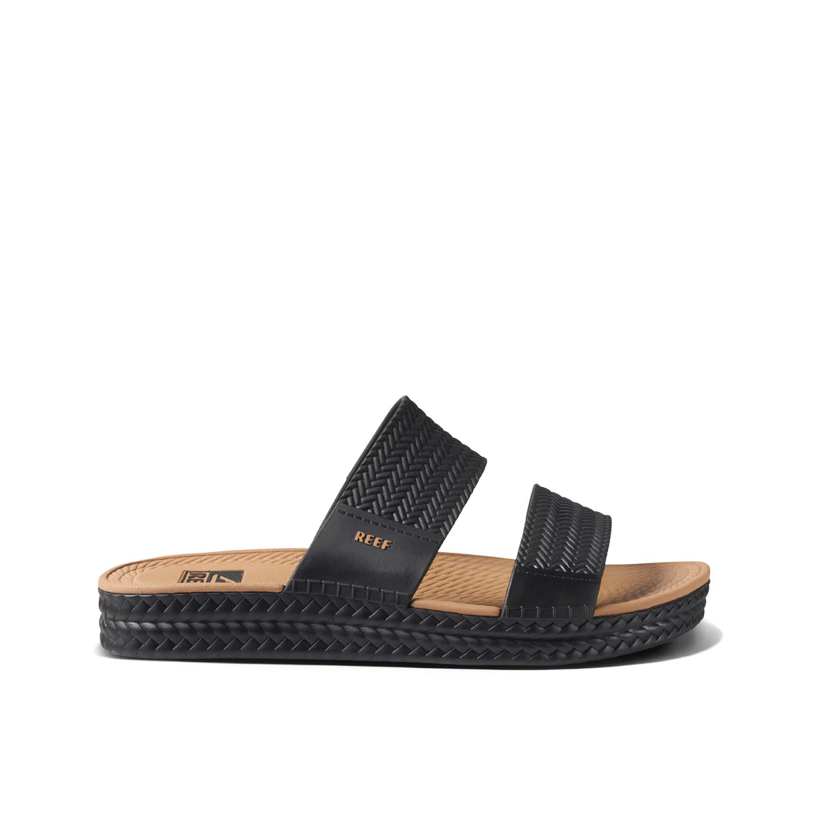 Reef Water Vista Slide Black/Tan