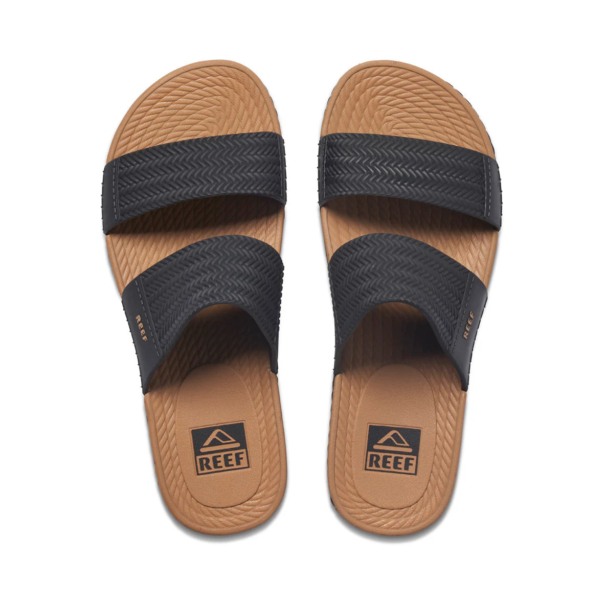 Reef Water Vista Slide Black/Tan