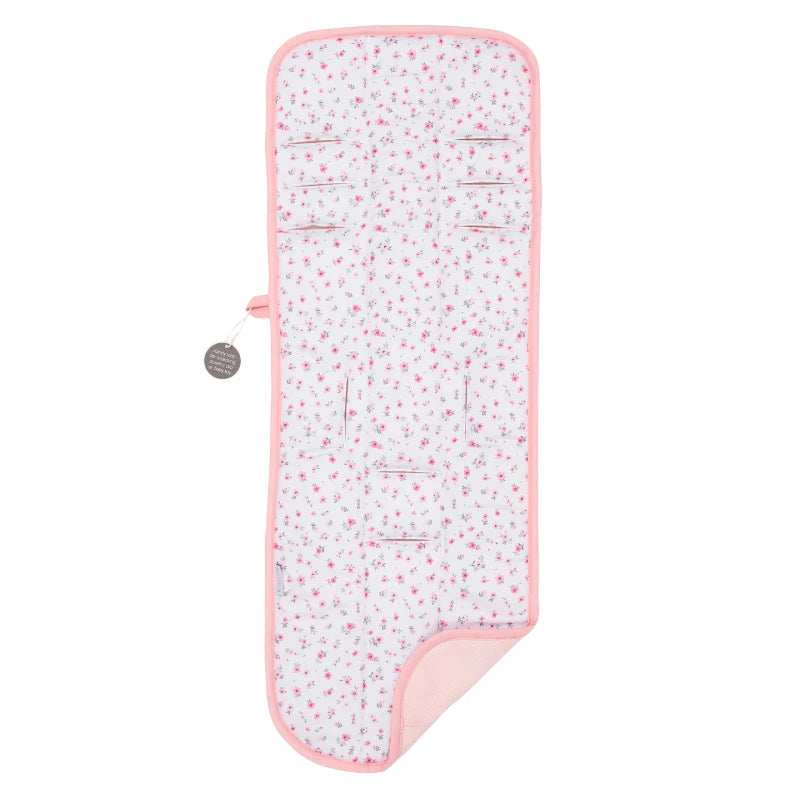 All4Ella Ice Cooling Pram Liner Pink Petals