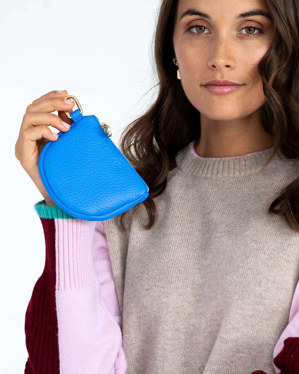 Elms & King Camden Coin Purse Cornflower blue