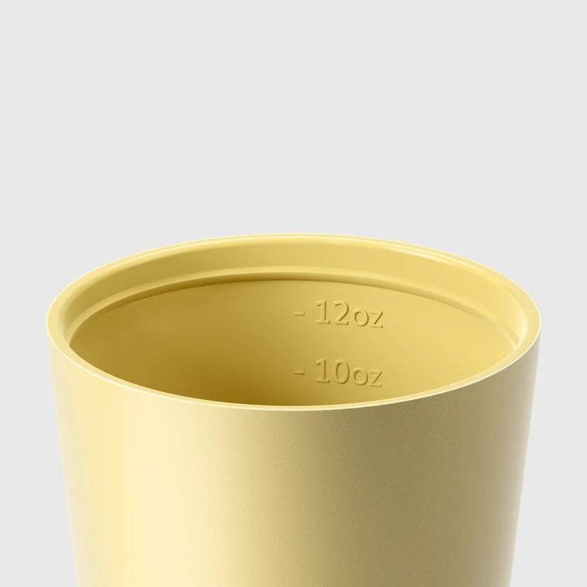Fressko Camino Ceramic Reusable Cup 12oz Limoncello