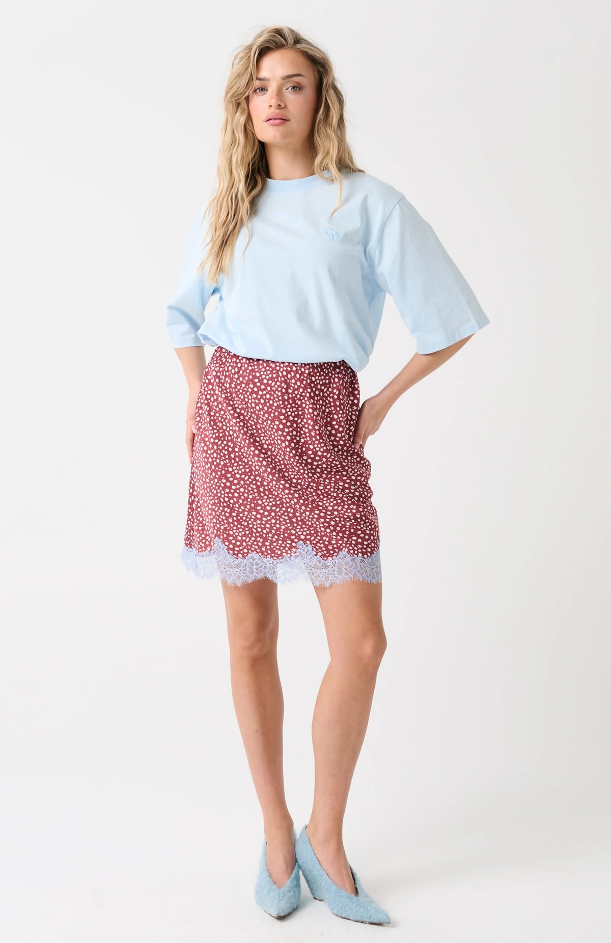 Cartel &amp; Willow Chloe Mini Skirt - Bambi