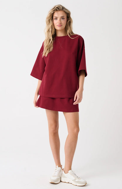 Cartel &amp; Willow Esme Skirt - Raspberry