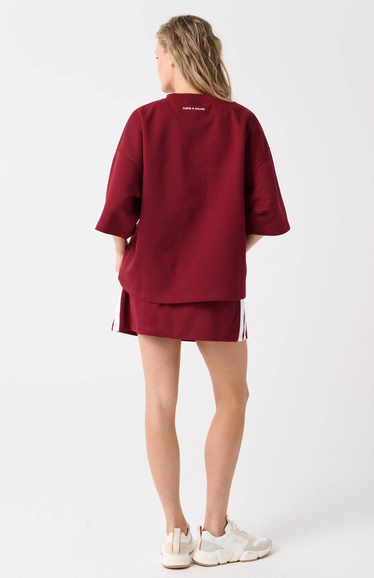 Cartel &amp; Willow Esme Skirt - Raspberry