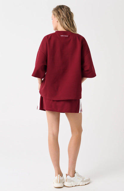 Cartel &amp; Willow Esme Skirt - Raspberry