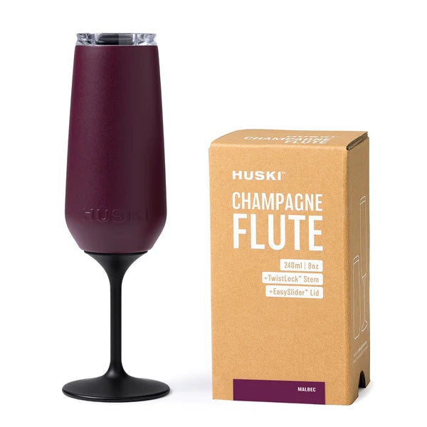 Huski Slim Champayne Flute Malbec Limited Release