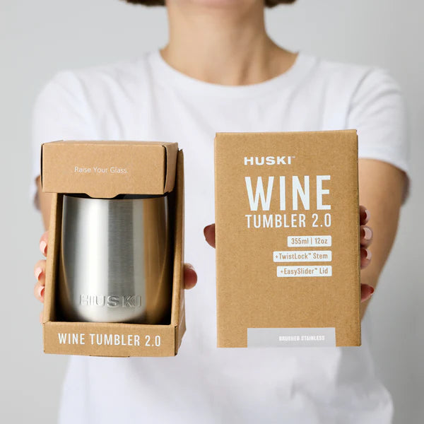 Huski Wine Tumbler 2.0 - Powder Pink