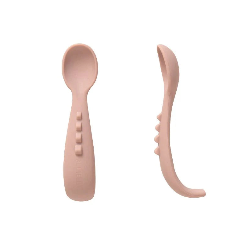 Comfy Grip Silicone Spoons 2pk Dusty Pink