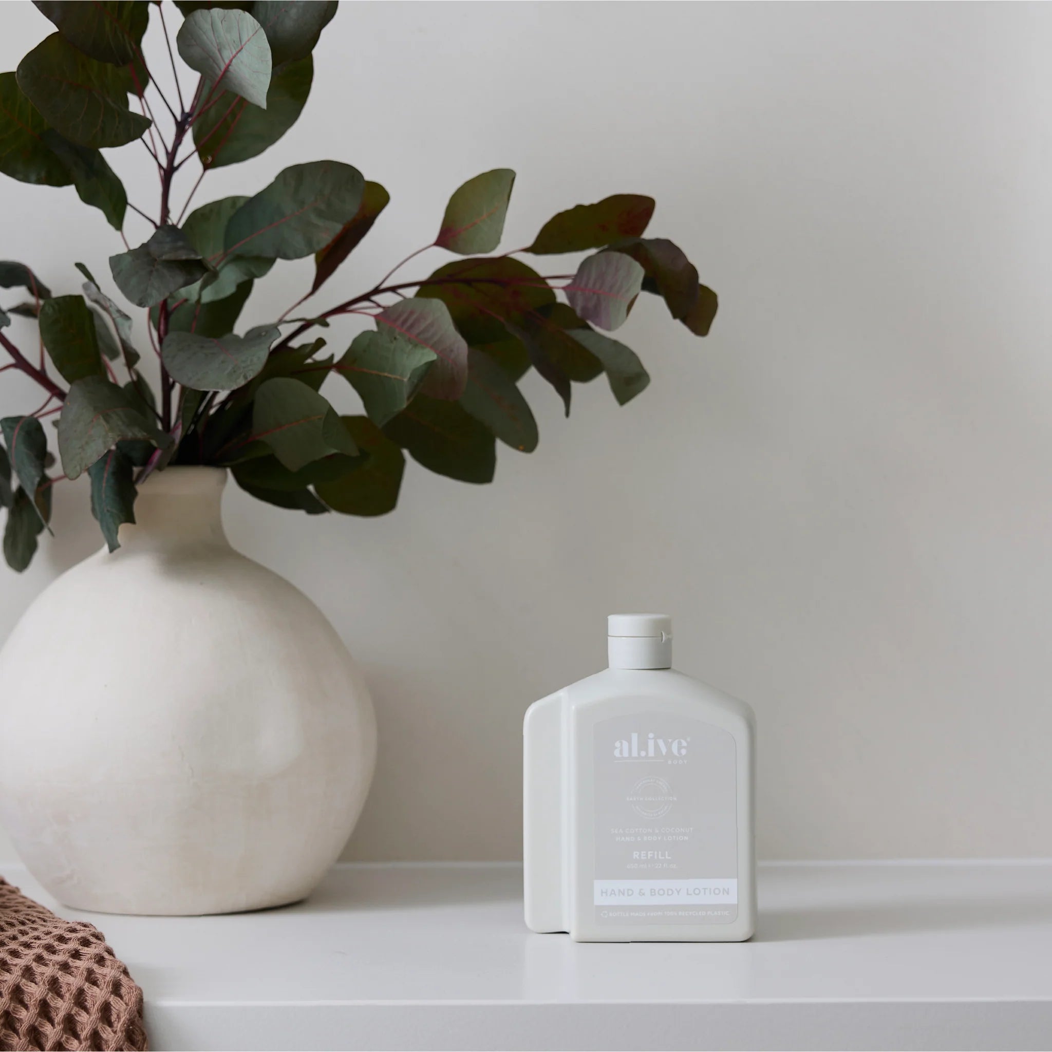 AL.IVE Body 650mL Lotion Refill Sea Cotton &amp; Coconut