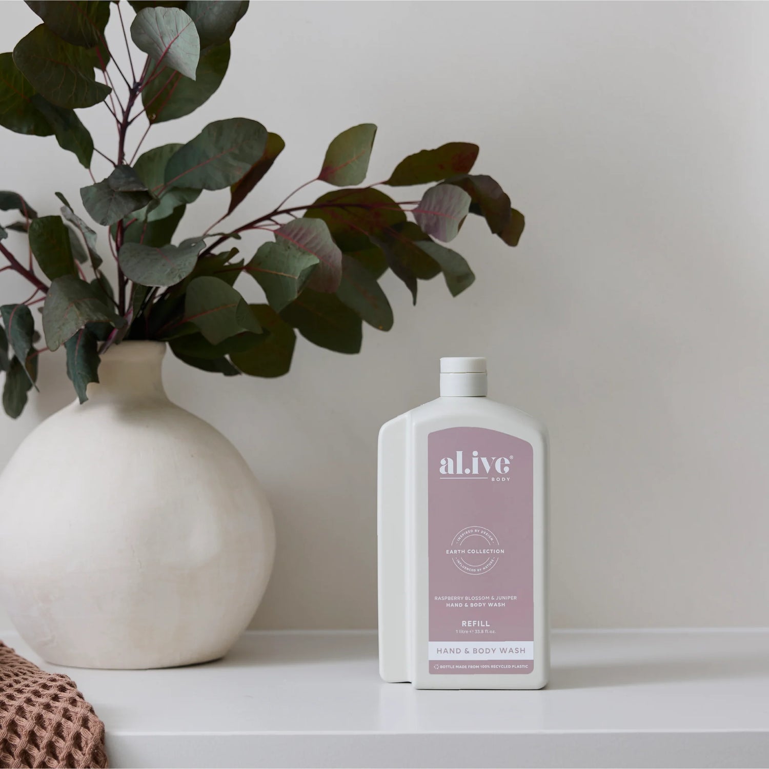AL.IVE Body 1L Hand &amp; Body Wash Raspberry Blossum &amp; Juniper