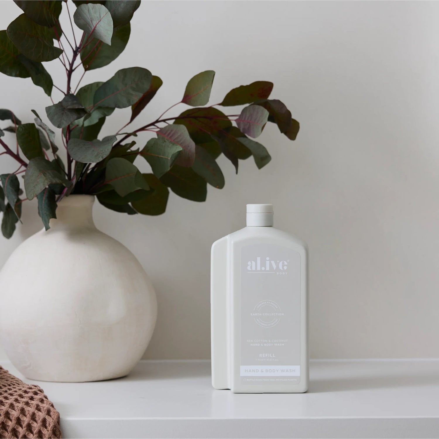 AL.IVE Body 1L Hand &amp; Body Wash Refill Sea Cotton &amp; Coconut
