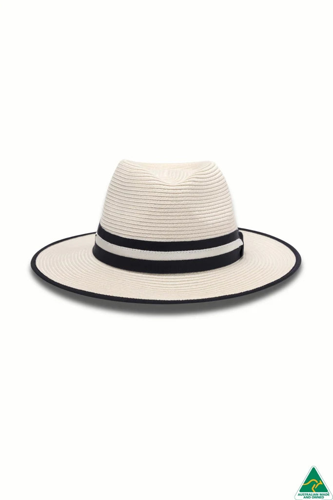 Windsor Flexibraid Ivory Navy Canopy Bay