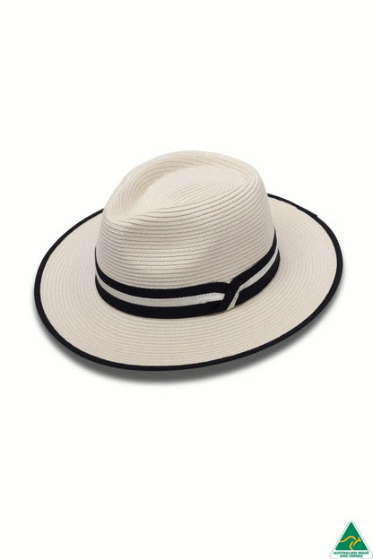 Windsor Flexibraid Ivory Navy Canopy Bay