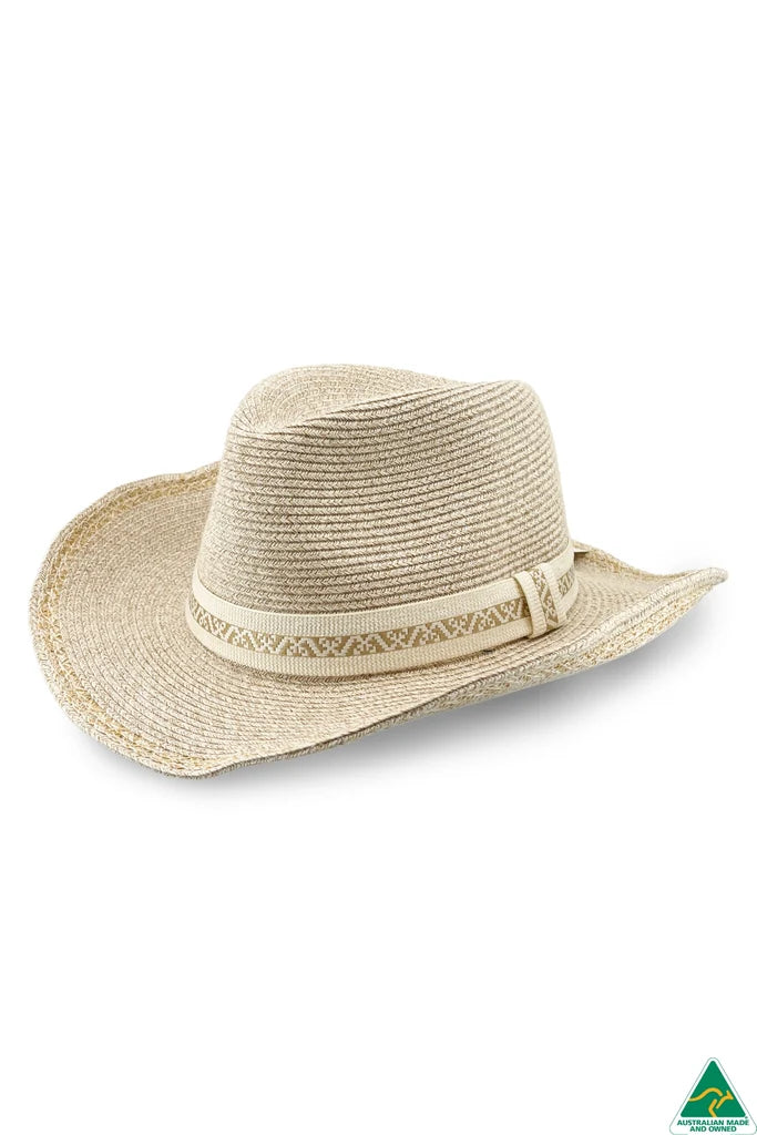 Scarborough Flexibraid Cowboy Wheat Canopy Bay