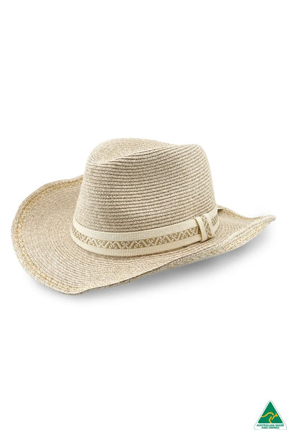Scarborough Flexibraid Cowboy Wheat Canopy Bay