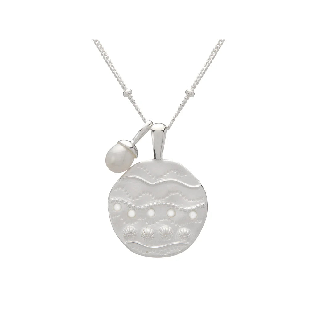 Murkani Ocean Dreamer Pendant Sterling Silver Necklace