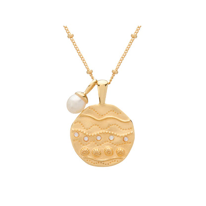Murkani Ocean Dreamer Pendant 18KT Gold Plated Necklace