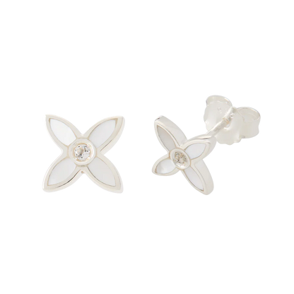 Murkani Desert Flower Mini Stud Sterling Silver