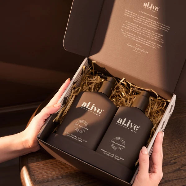 AL.IVE Transformative Bathroom Duo Limited Edition - Vanilla Cream &amp; Tonka Bean