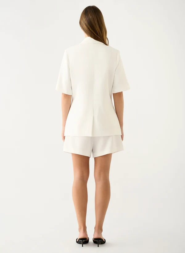 Esmaee Charter Blazer - White