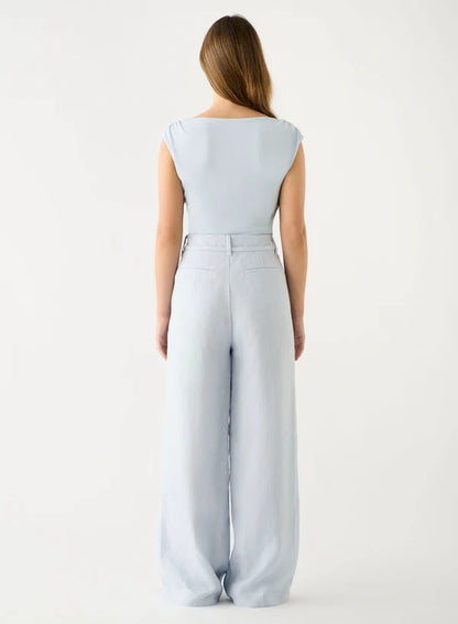 Esmaee Charter Top - Ice Blue