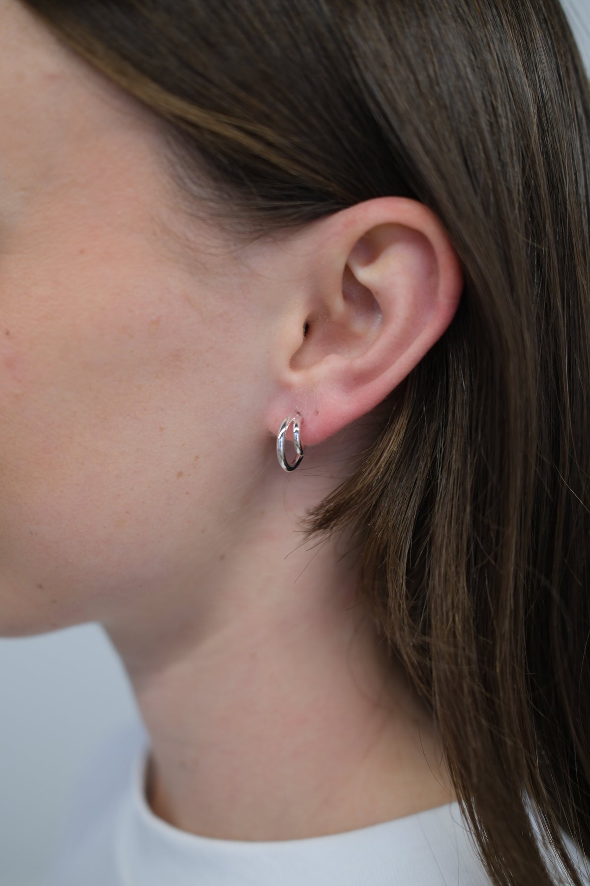 Zafino Tilly Hoop Silver