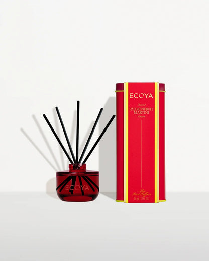 Ecoya Passionfruit Martini Mini Reed Diffuser - 50ml