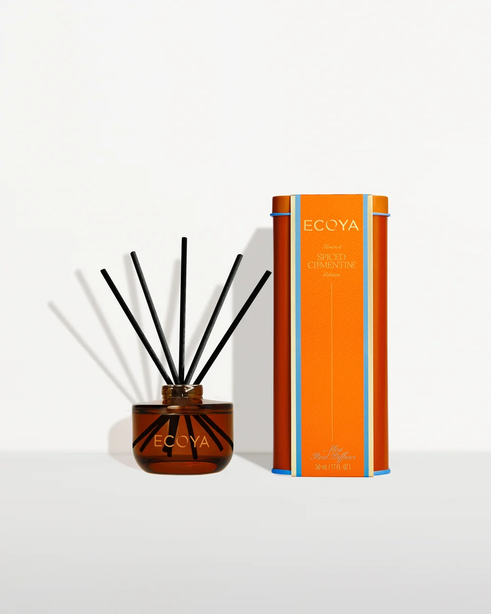 Ecoya Spiced Clementine Mini Reed Diffuser - 50ml