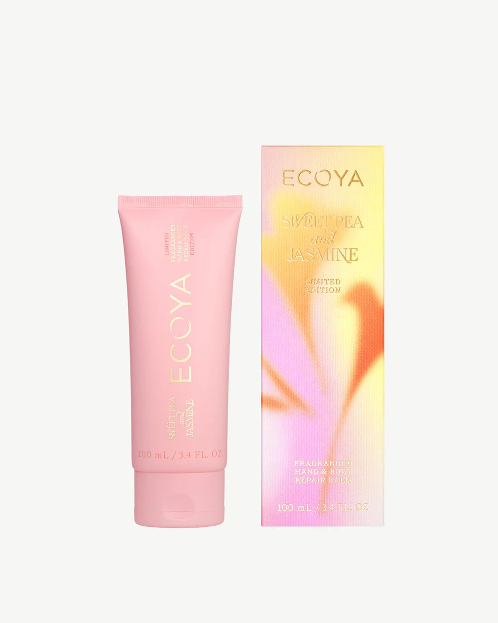 Ecoya Hand and Body Repair Cream Jasmine &amp; Sweet Pea Limited Edition