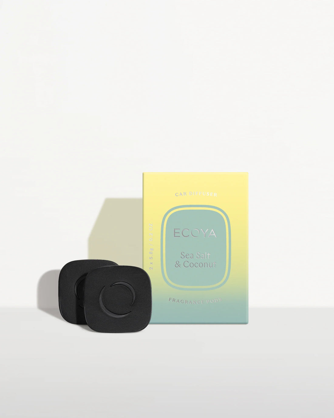 Ecoya Car Diffuser Fragrance Pod Sea Salt &amp; Coconut