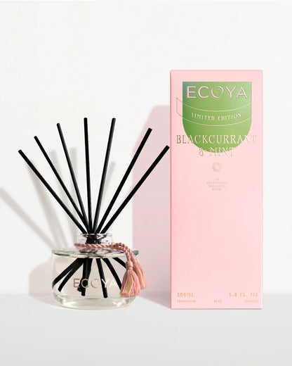 Ecoya High Summer: Blackcurrant &amp; Mint Reed Diffuser