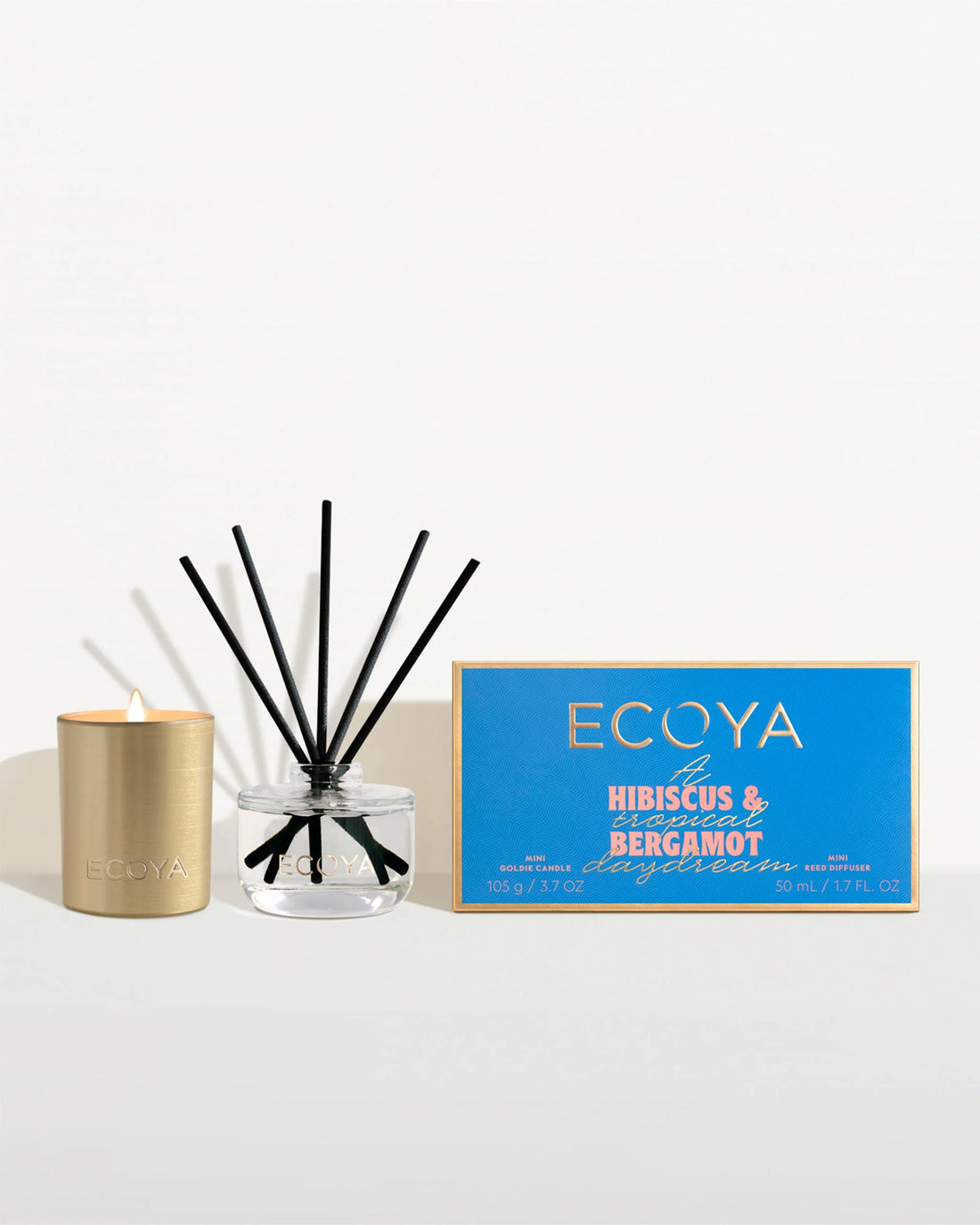Ecoya Hibiscus &amp; Bergamot Mini Gift Set Holiday Collection