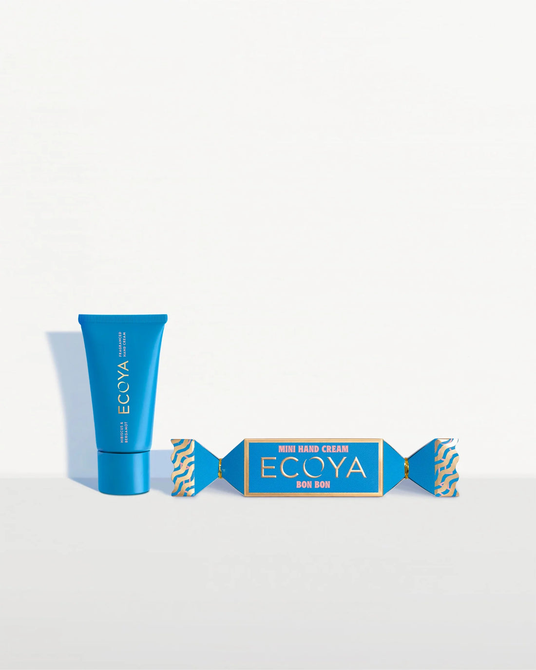 Ecoya Hibiscus &amp; Bergamot Mini Hand Cream Bon Bon Holiday Collection