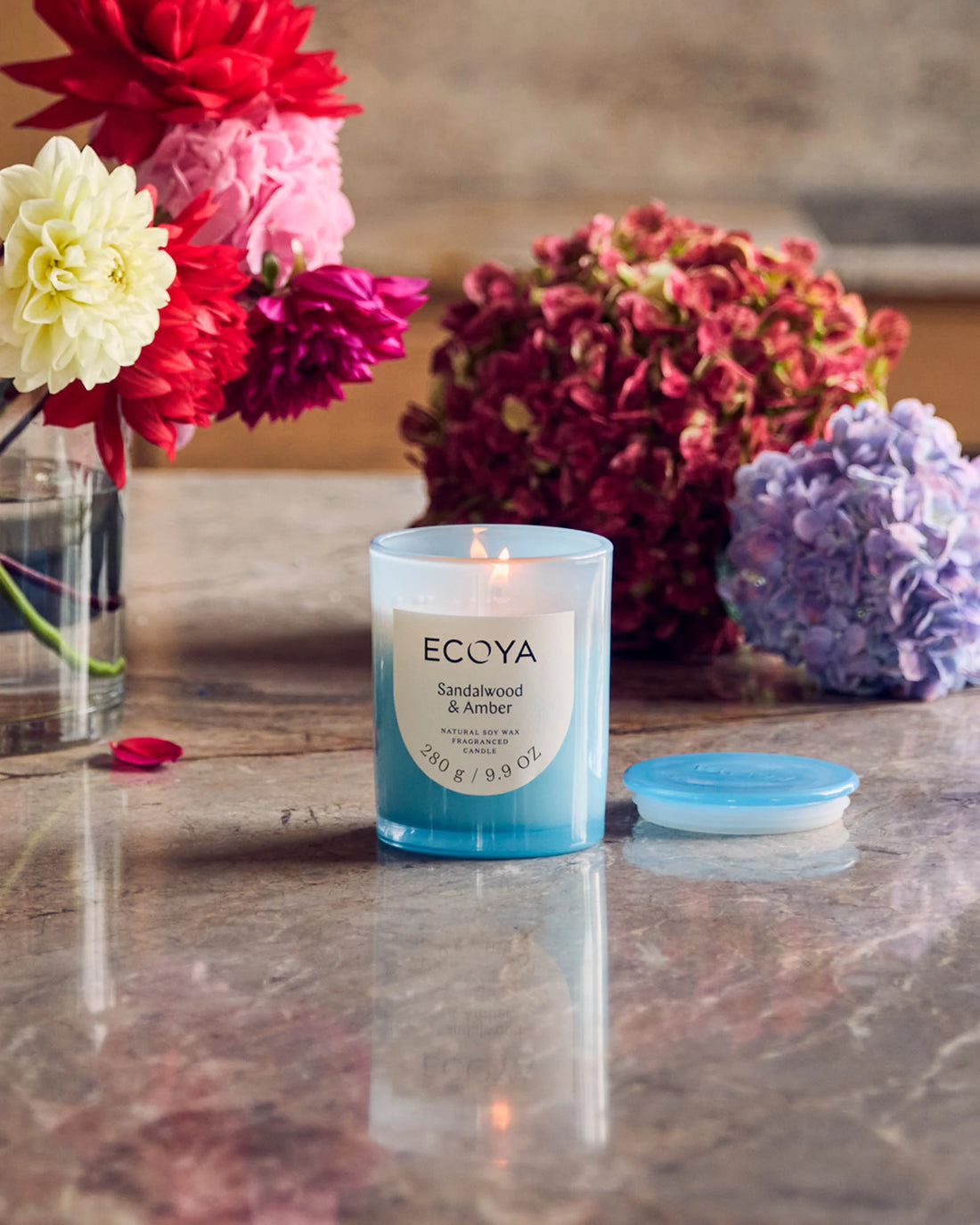 Ecoya Metro Candle Sandalwood &amp; Amber